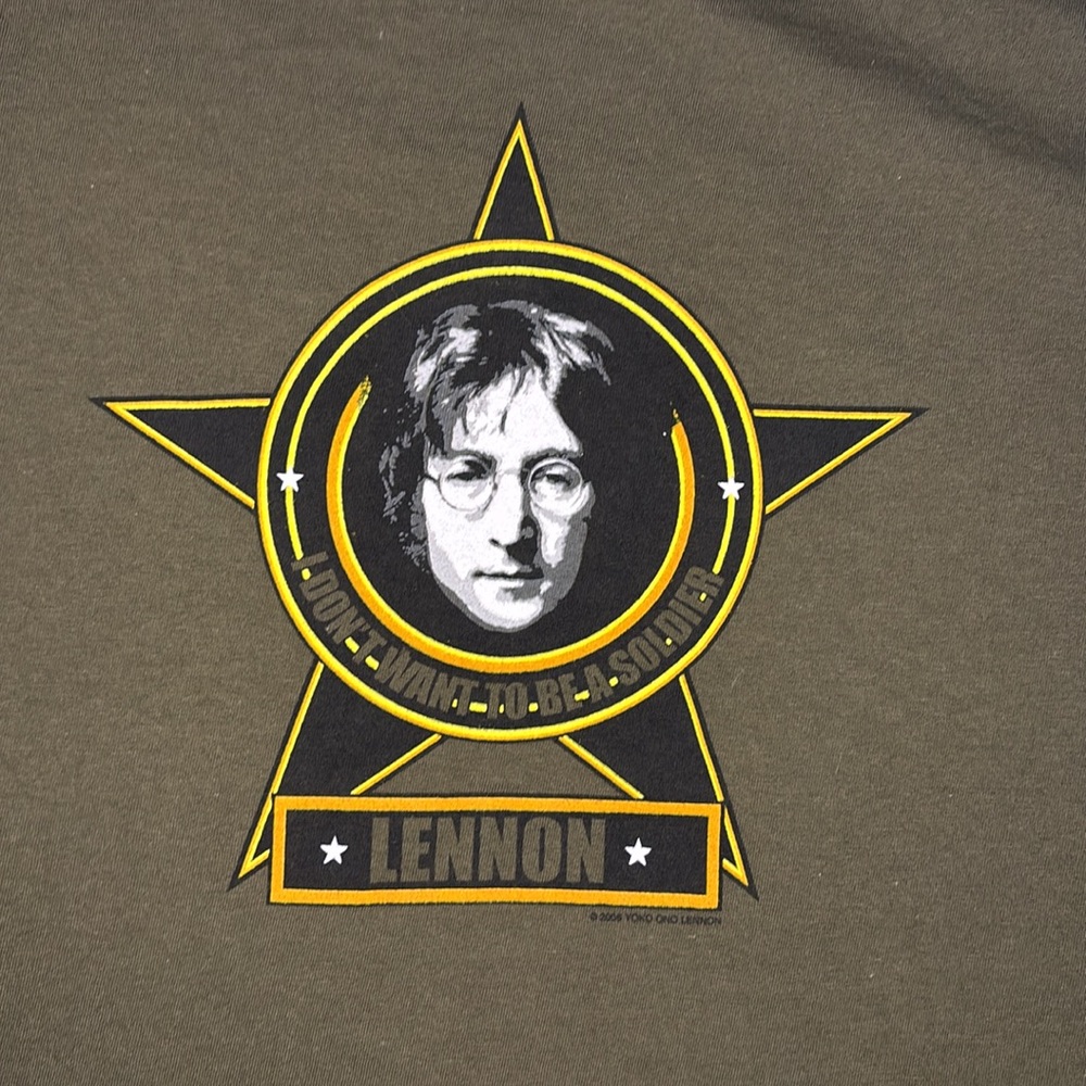John Lennon - “I don’t want to be a soldier” size XL - Picture 2 of 6